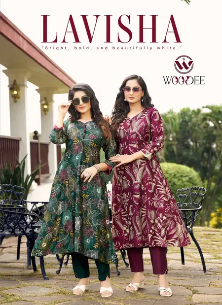 Lavisha By Woodee Heavy Vatican Foil Printed Co Ord Set Wholesale Price In Surat